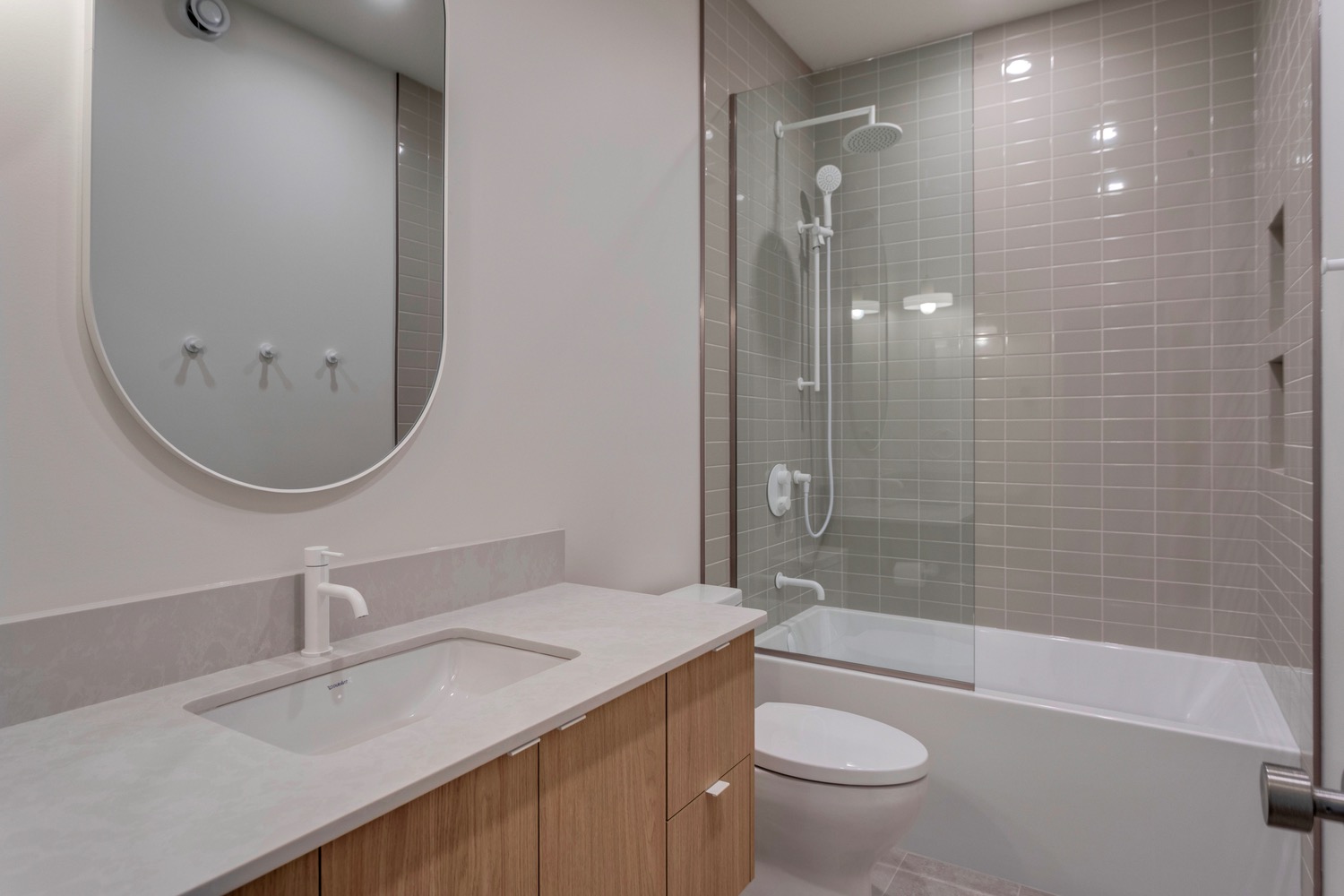 Bathroom in the Aspen in Strathearn with homes for sale by Holland and Associates Real Estate in Edmonton.